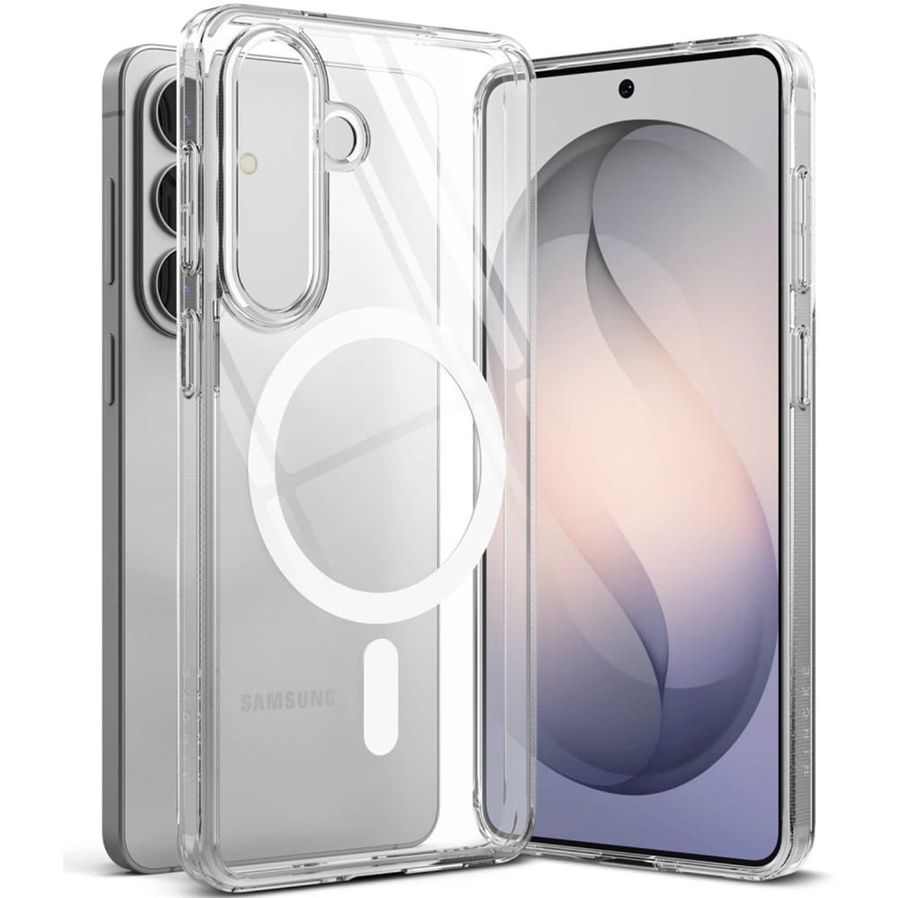 Etui Ringke Fusion Magnetic do MagSafe do Galaxy S26, przezroczyste