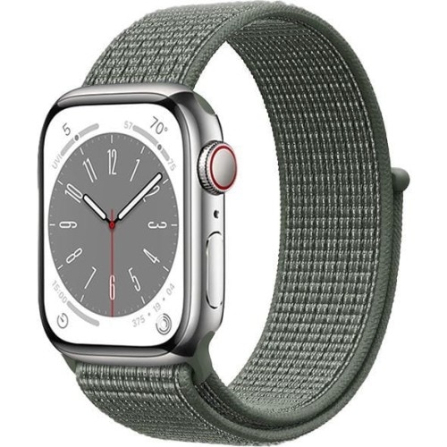 Image of Pasek Crong Nylon do Apple Watch 49/46/45/44 mm, zielone