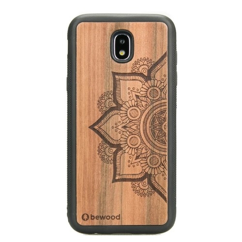 Image of Drewniane etui Bewood do Galaxy J5 2017 MANDALA JABŁOŃ