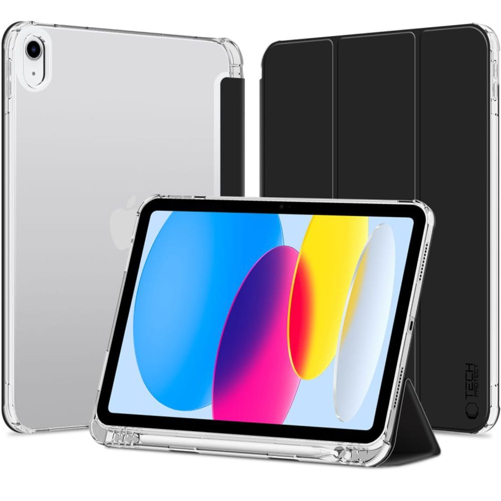 OUTLET: Etui do iPad 11 / 10 gen. 2025 / 2022, Tech-Protect SC Pen Hybrid, czarne