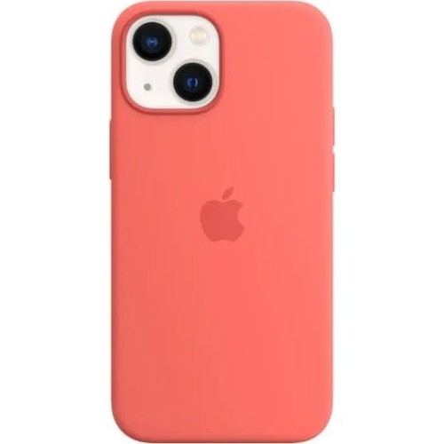 Image of Etui Apple Silicone Case MagSafe do iPhone 13 Mini, różowe