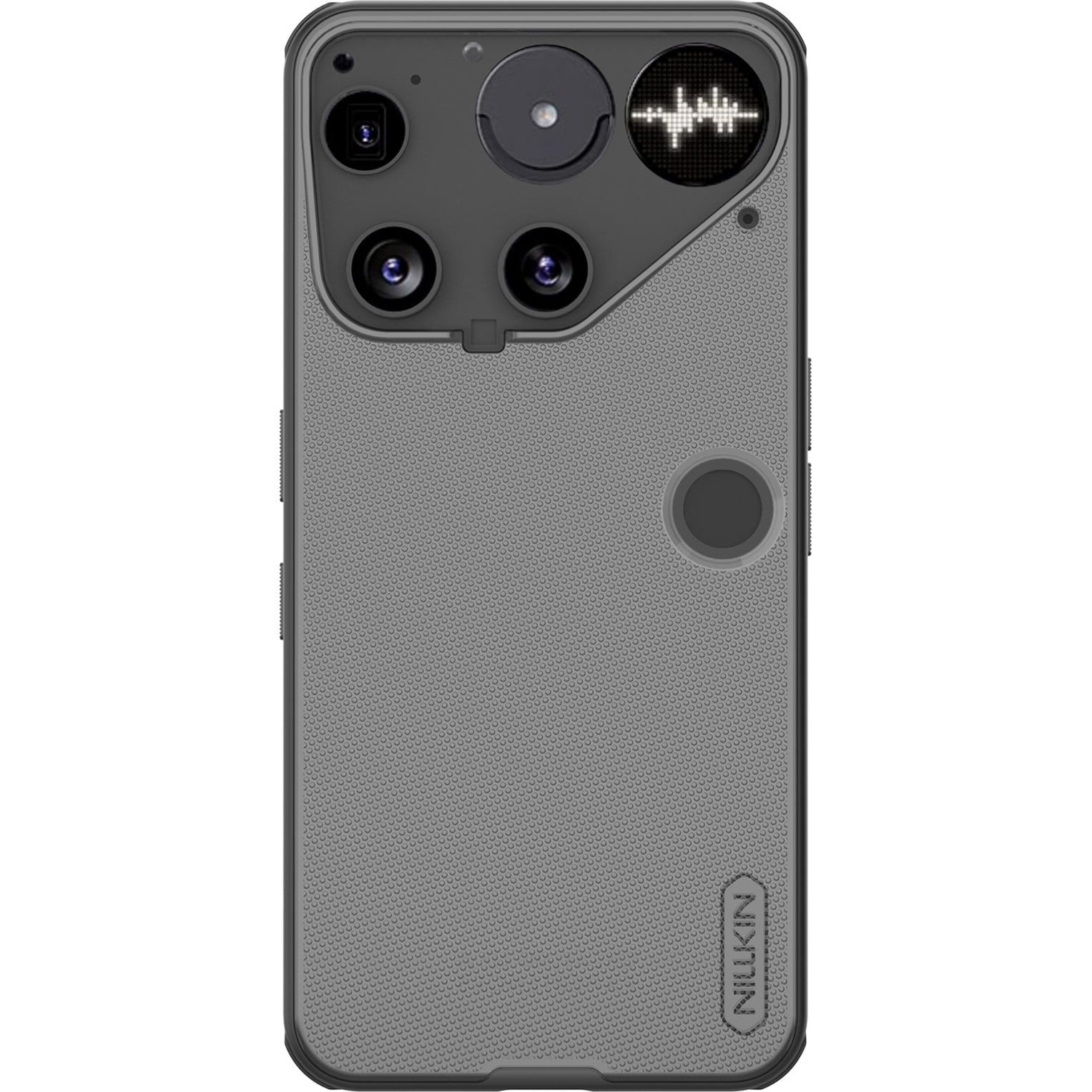 Etui Nillkin Frosted Shield Pro do Nothing Phone 3, półprzezroczysto-czarne