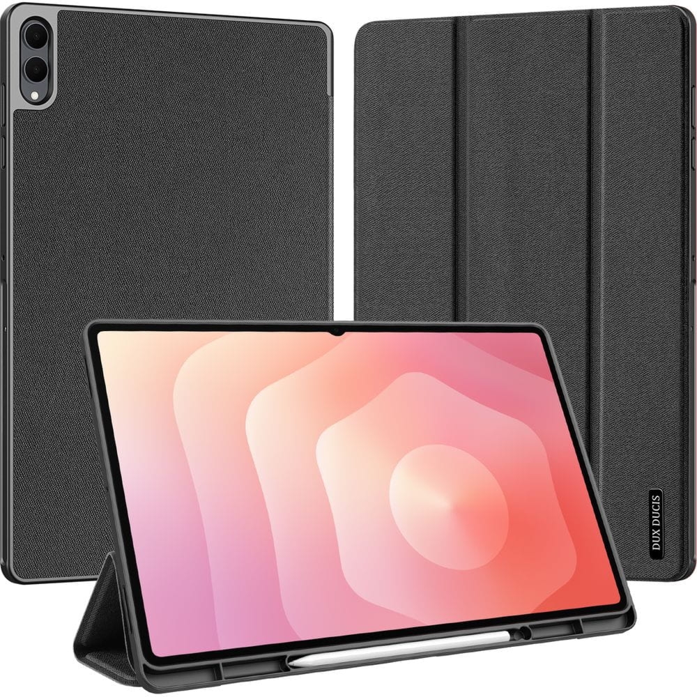 OUTLET: Etui z klapką Dux Ducis Domo do Galaxy Tab S11 Ultra, czarne