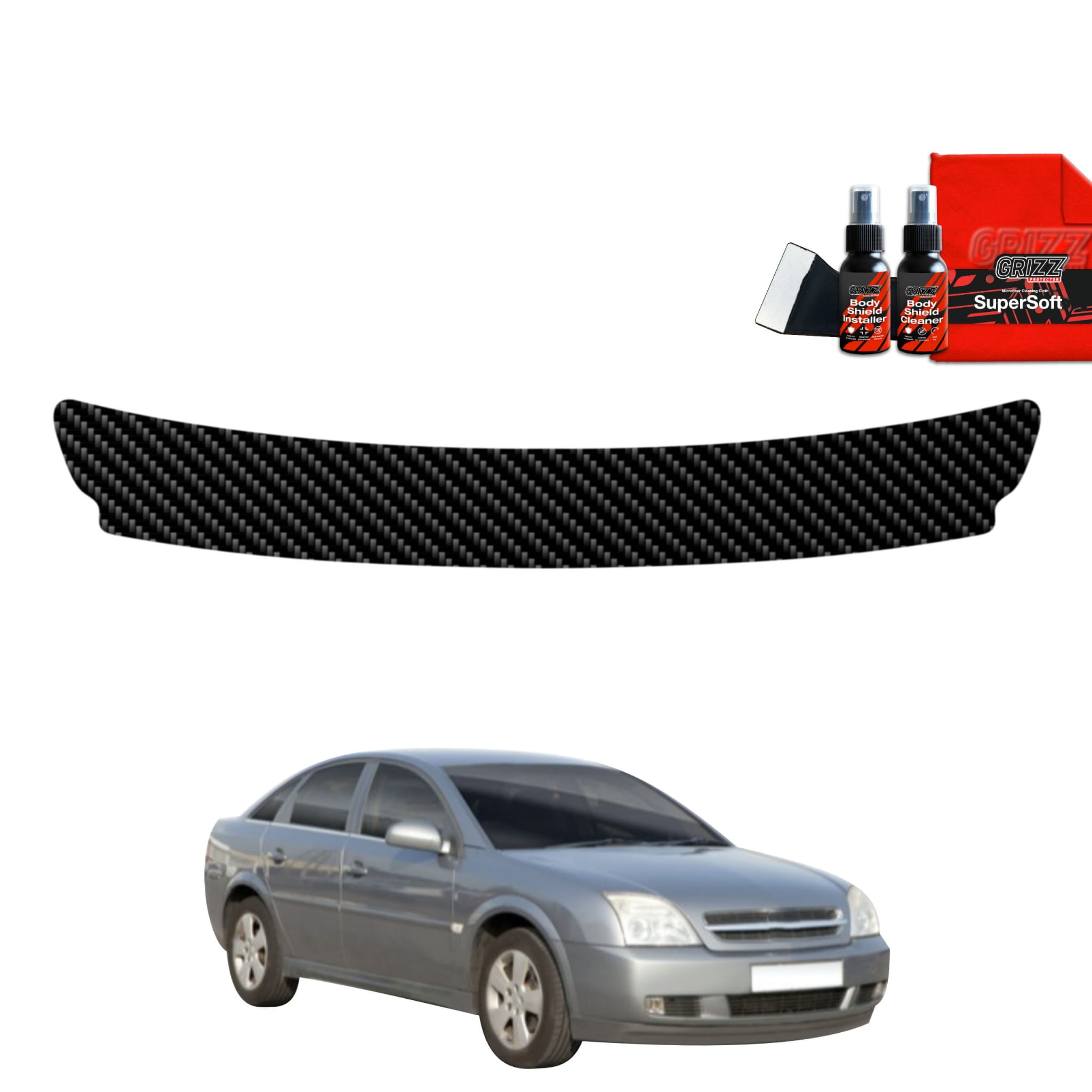Folia karbonowa Grizz Protector na próg bagażnika do Opel Vectra C Liftback (2002-2005)