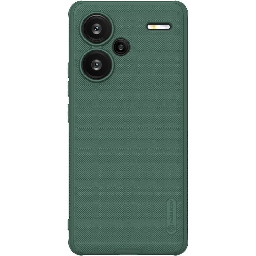 Image of Etui Nillkin Frosted Shield do Xiaomi Redmi Note 13 Pro+, ciemnozielone