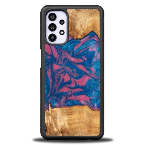 Image of Drewniane etui do Galaxy A32 4G, Bewood Unique Neons Vegas