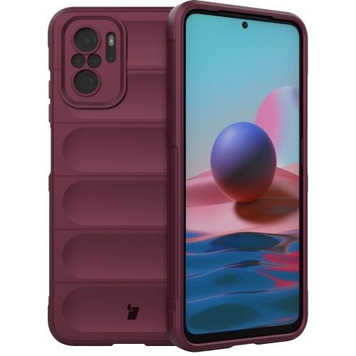 Image of Pancerne etui Bizon Case Tur do Xiaomi Pocophone M5s / Xiaomi Redmi Note 10 / 10s, ciemnofioletowe