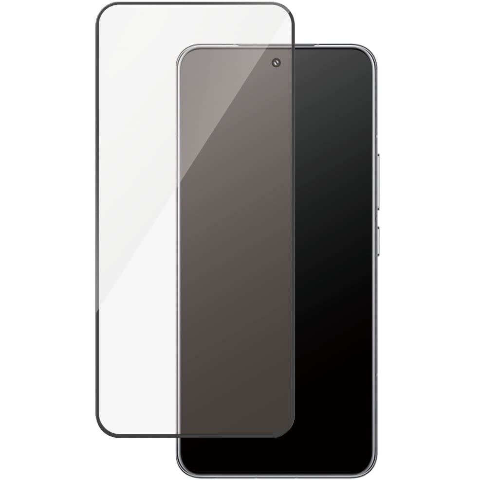 Szkło hartowane na cały ekran PanzerGlass Ultra-Wide Fit do Oppo Reno 13 F z czarną ramką