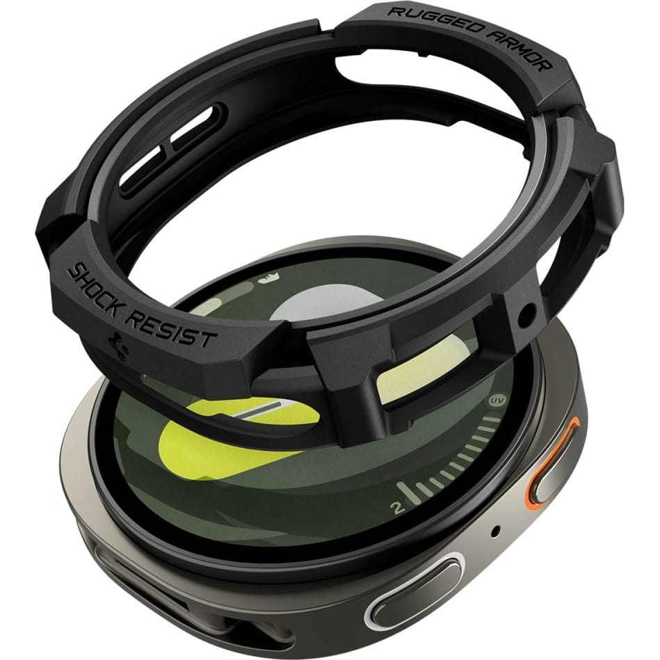 Image of Etui Spigen Rugged Armor do Galaxy Watch 8 44 mm, czarne