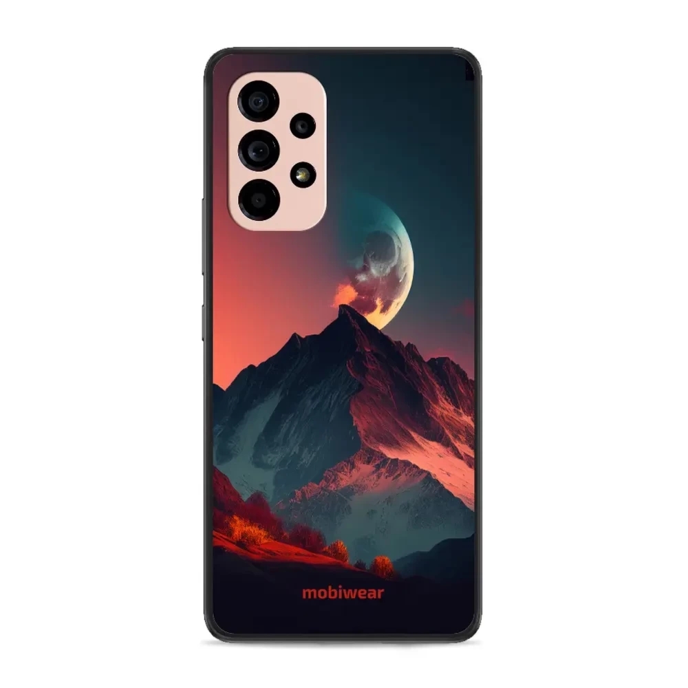 Etui ochronne do Galaxy A53 5G, Mobiwear Glossy Case, górski zmierzch