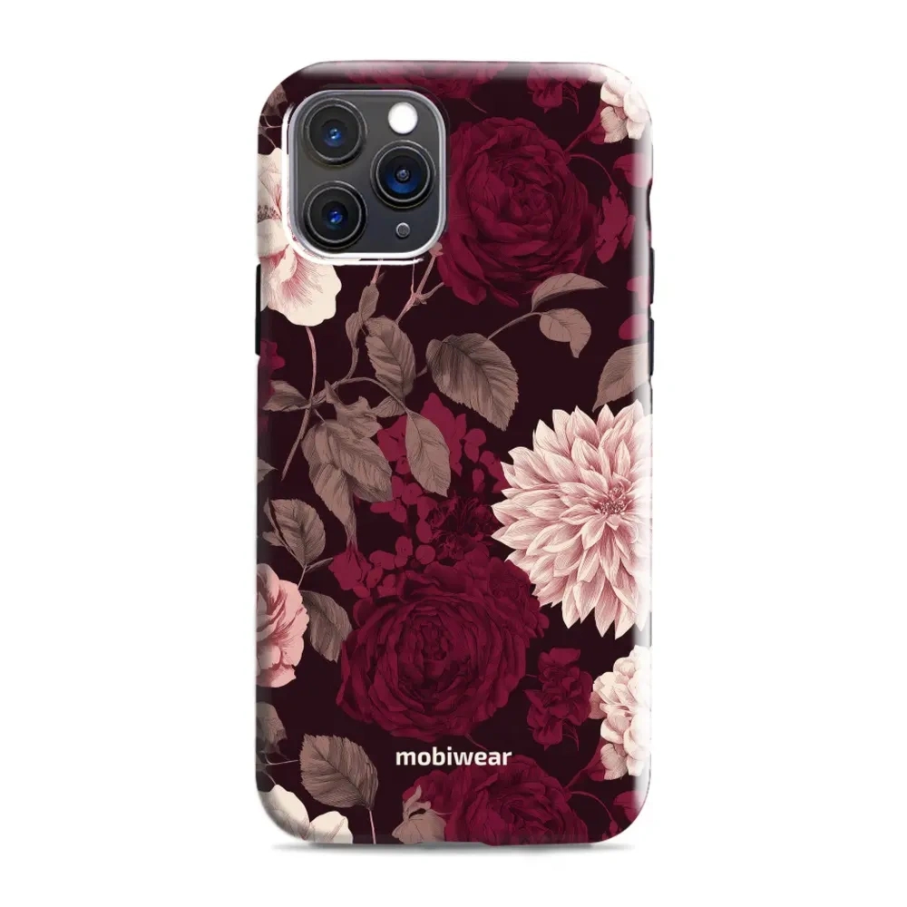 Etui ochronne do iPhone 11 Pro Max, Mobiwear Elite Pro, wino i dalie