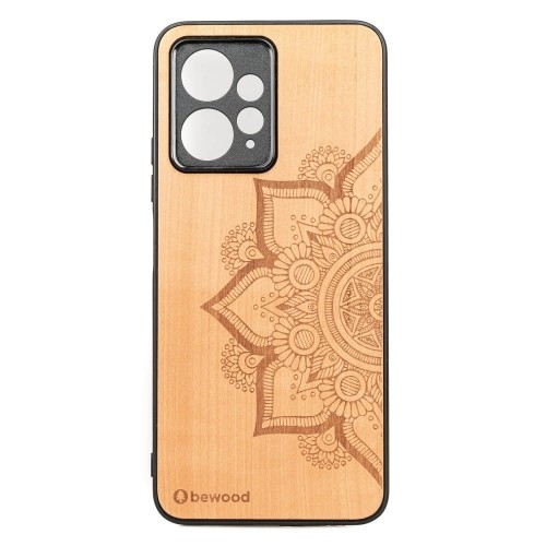 Image of Drewniane etui Bewood do Redmi Note 12 4G, Mandala Jabłoń