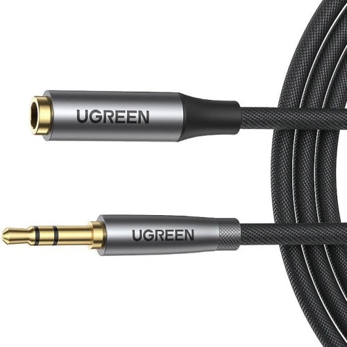 Image of Kabel / adapter / przedłużacz AV190 Ugreen AUX 3,5 mm mini jack, 3m, czarny