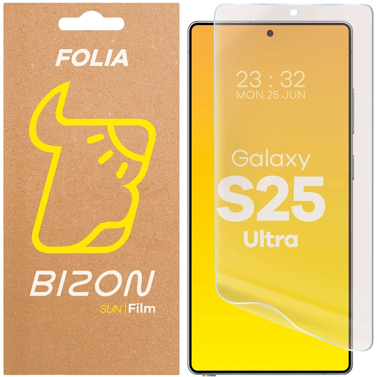 Folia matowa Bizon Film Sun do Galaxy S25 Ultra, 1 sztuka