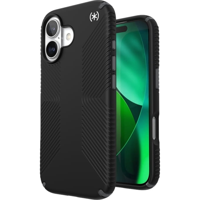 Etui Speck Presidio2 Grip do iPhone 17, czarne