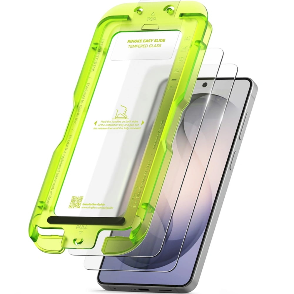 Szkło hartowane na ekran z aplikatorem Ringke Easy Slide 2-Pack do Galaxy S26 Plus