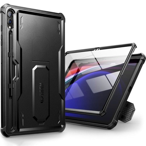 Image of Etui z osłoną na ekran Tech-Protect Kevlar Pro do Galaxy Tab S9 Plus, czarne
