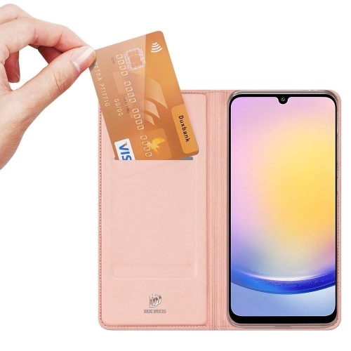 Image of Etui Dux Ducis Skin Pro do Galaxy A25 5G, różowe