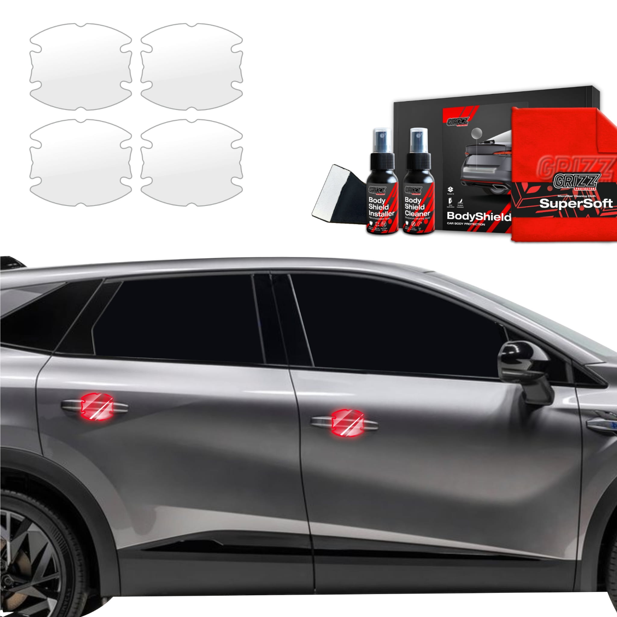4w1 Folia ochronna Grizz Protector pod klamki do Renault Symbioz (2024-2026)