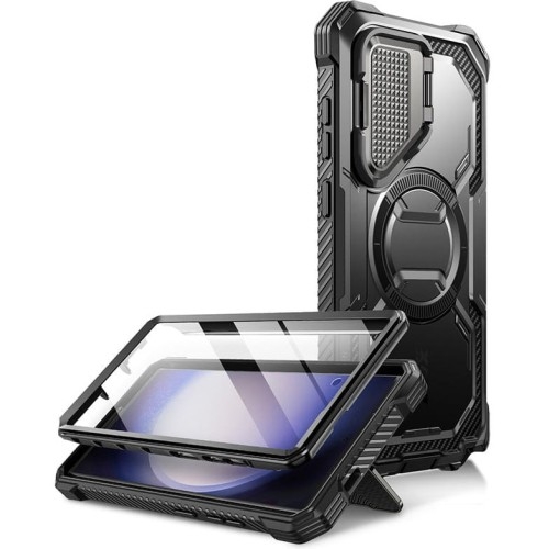 Image of Etui pancerne Supcase i-Blason Armorbox Mag SP do Galaxy S24 Ultra, do MagSafe, czarne