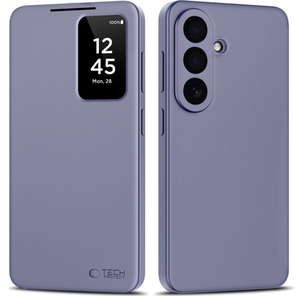 OUTLET: Etui z klapką Tech-Protect Smart Wallet do Galaxy A57 5G, fioletowe