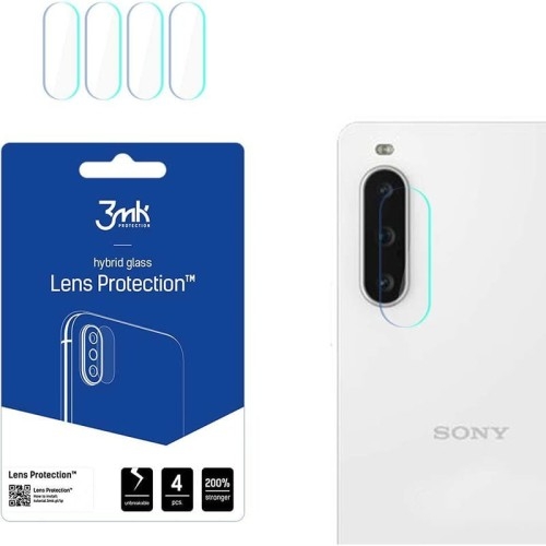 Image of Osłona na aparat 3mk Lens Protection do Sony Xperia 10 V, 4 zestawy