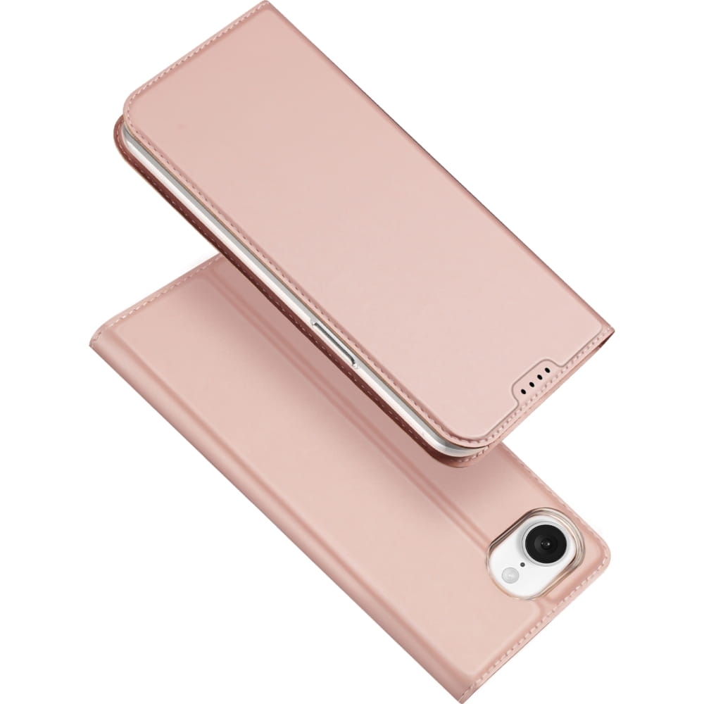 Image of OUTLET: Etui z klapką Dux Ducis Skin Pro do iPhone 16e, różowe