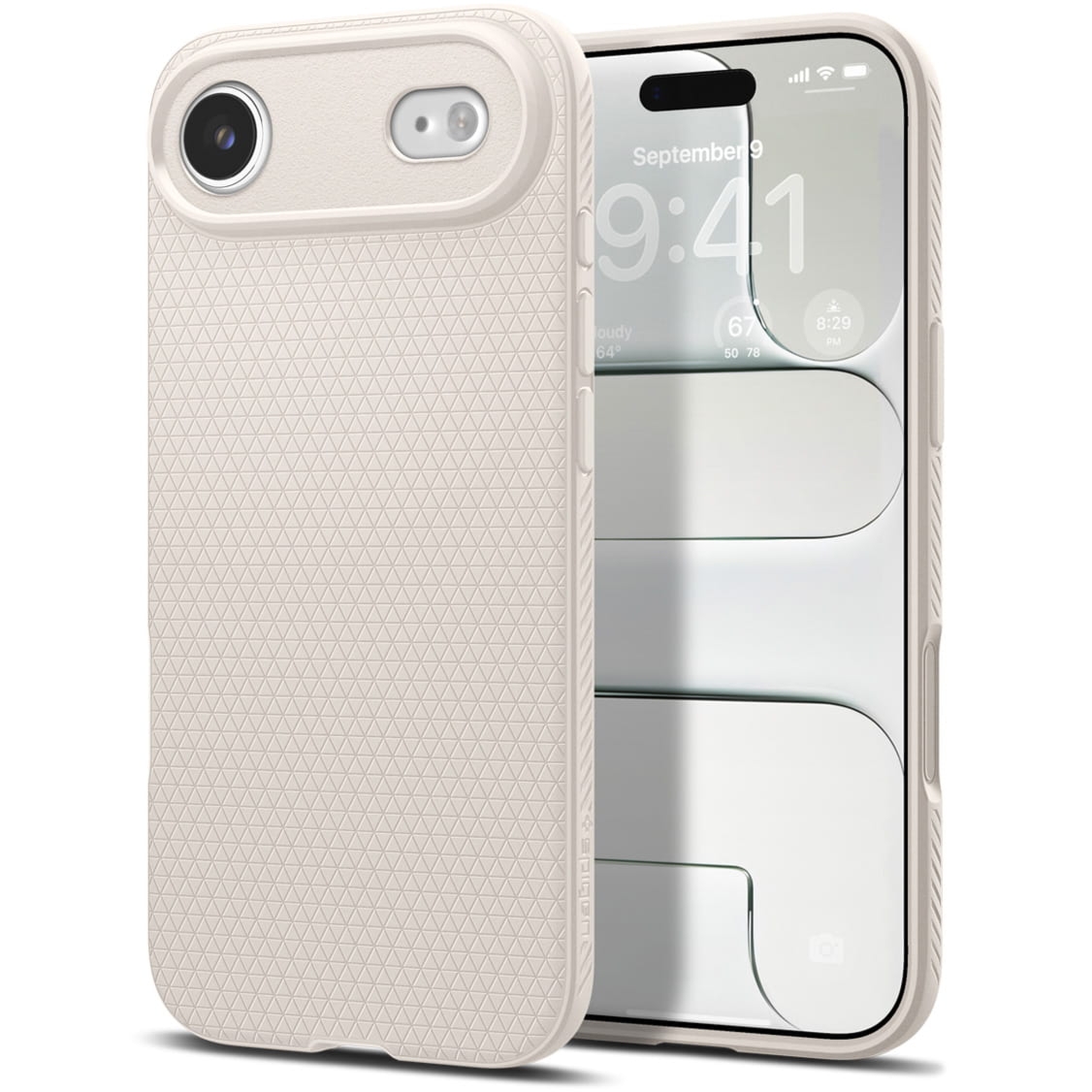 Etui Spigen Liquid Air do iPhone Air, beżowe