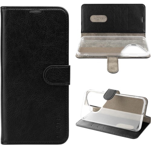 Image of Etui Fixed Book Case Opus do Huawei Pura 70, czarne