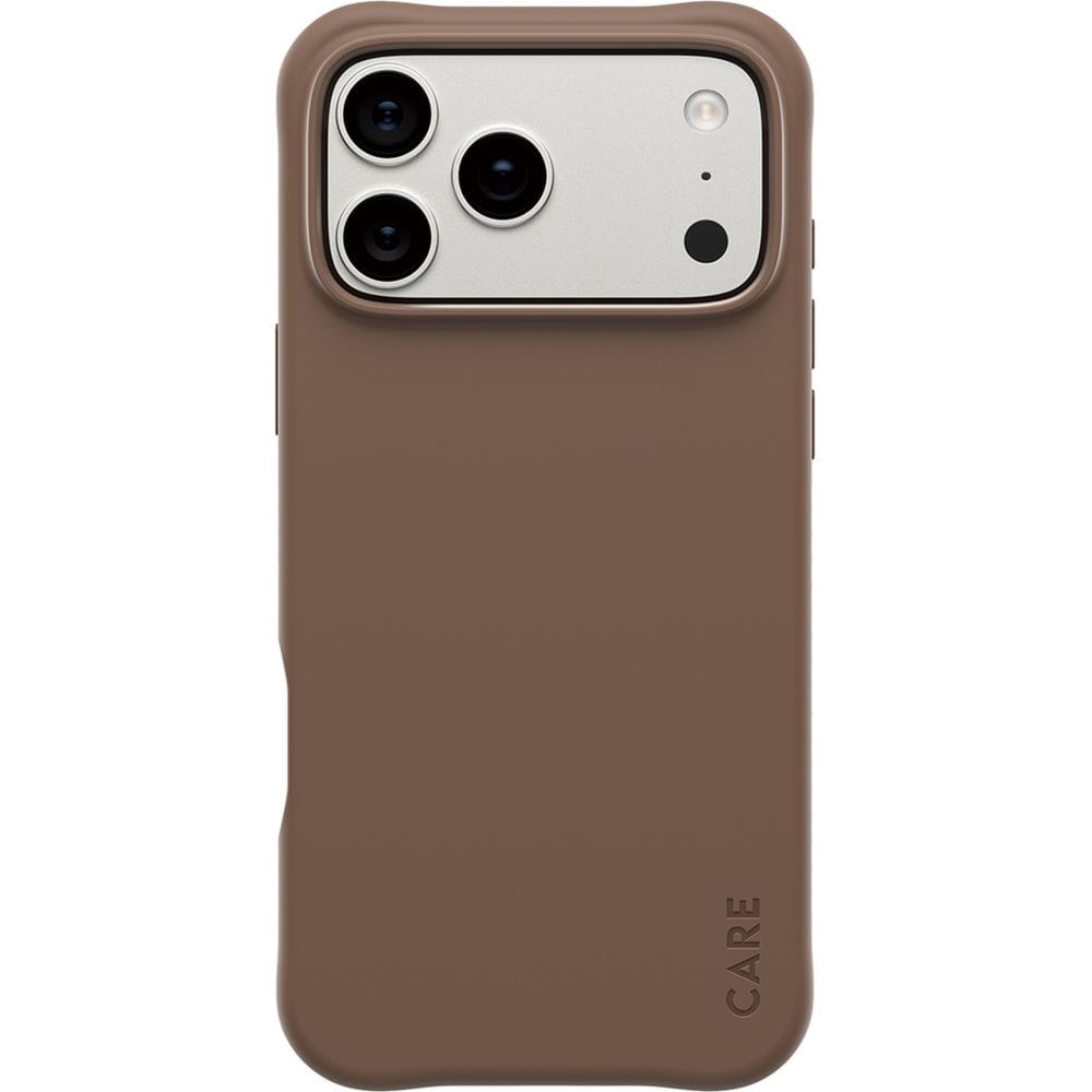 Etui CARE by Panzerglass Fashionable Samba MagSafe do iPhone 17 Pro Max, brązowe