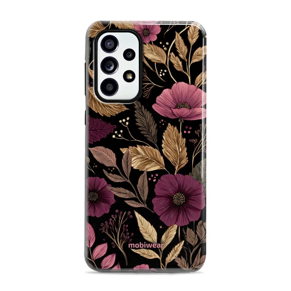 Etui ochronne do Galaxy A52, Mobiwear Elite Pro, jesień glamour