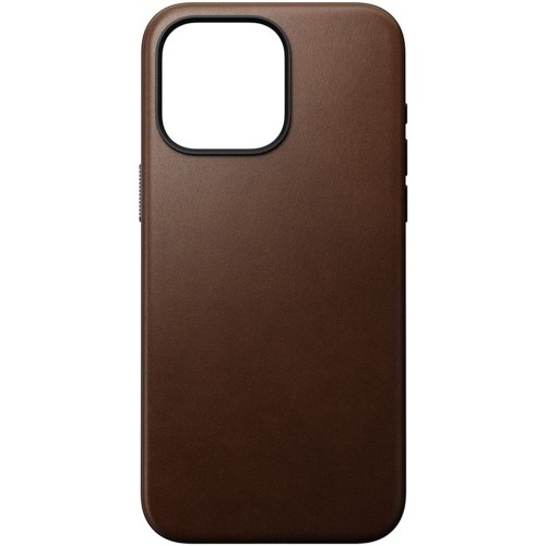 Image of Skórzane etui Nomad Modern Leather do iPhone 15 Pro Max, brązowe