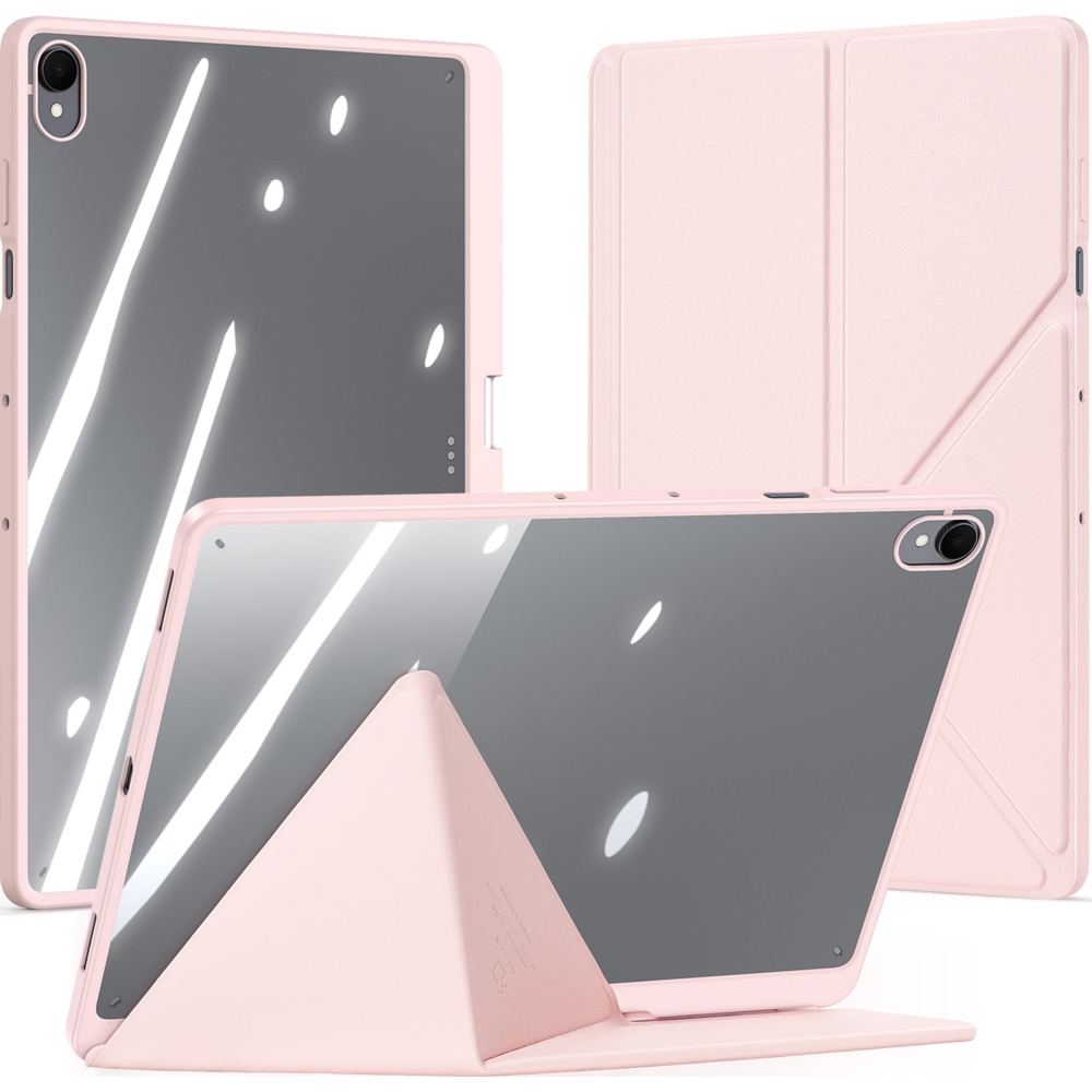 Etui z klapką Dux Ducis Magi do Galaxy Tab S12 Plus, różowe