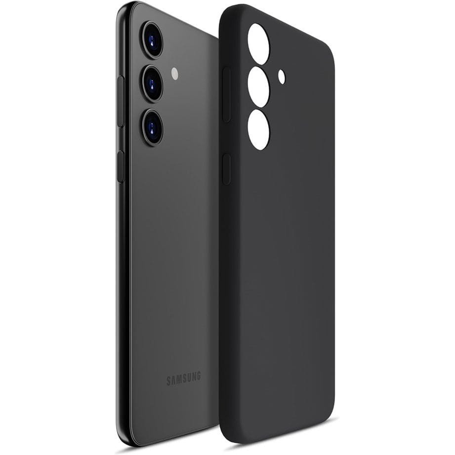 OUTLET: Etui 3mk Silicone Case do Galaxy S24 Plus 5G, czarne
