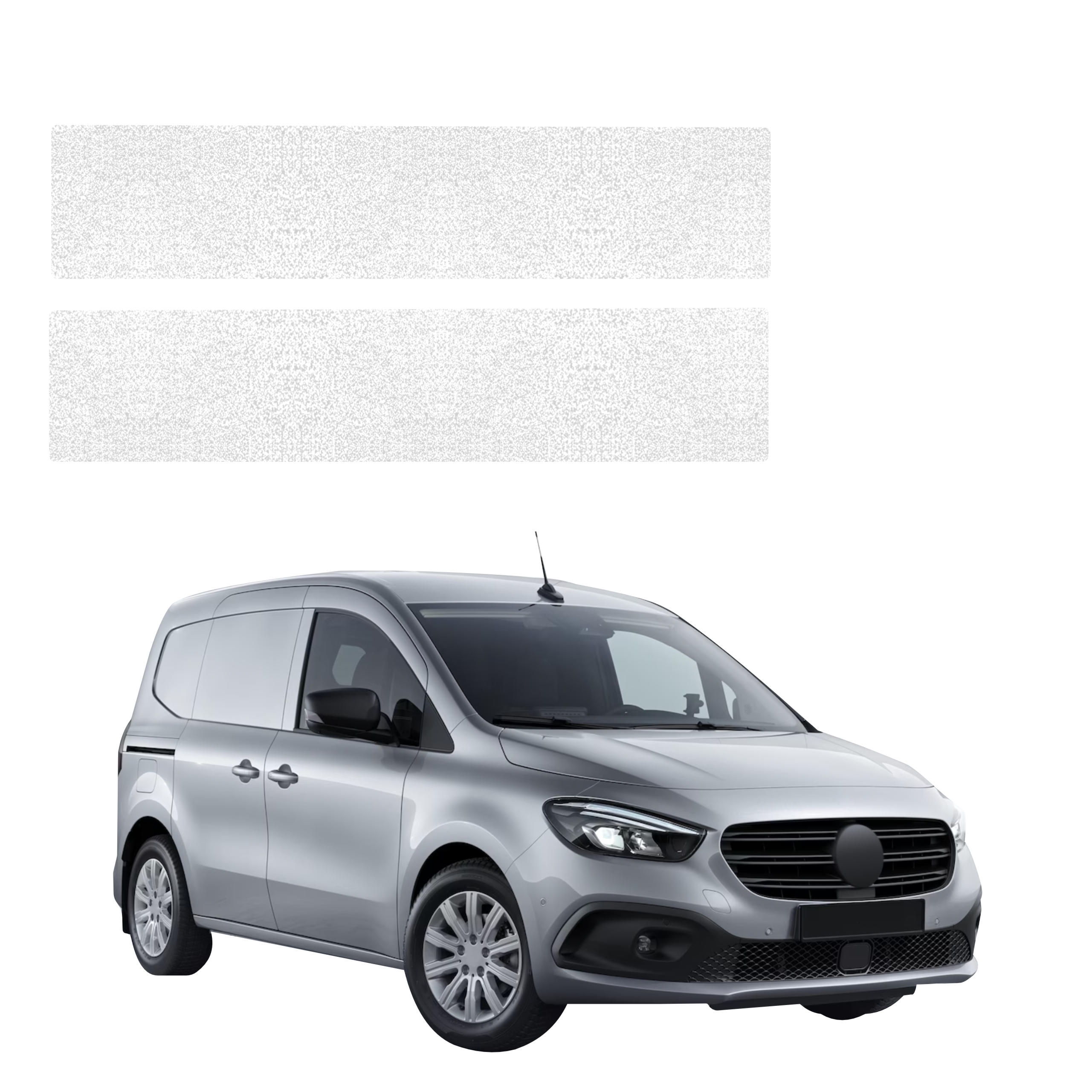 2w1 Biała powłoka techniczna Grizz Protector na przednie progi Mercedes-Benz Citan (2021-2026)