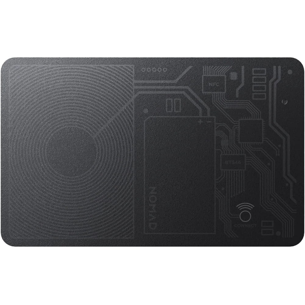 Lokalizator Bluetooth, karta do Apple Find My, Nomad Tracking Card, czarna