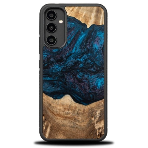 Image of Drewniane etui do Galaxy A34 5G, Bewood Unique Planets Neptun