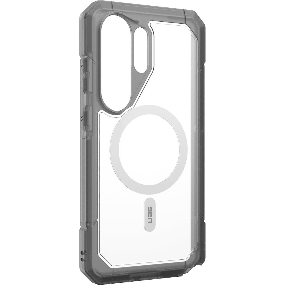 Etui pancerne Urban Armor Gear Trooper Mag do Galaxy S26 Ultra, przezroczysto-biało-tytanowe