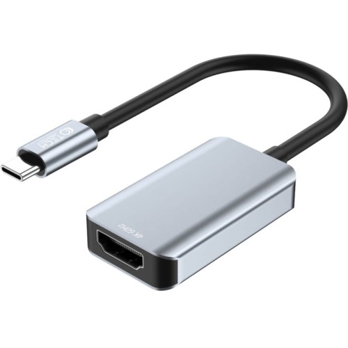 Image of Adapter, kabel Tech Protect USB-C (M) do HDMI (F) 4K / 60Hz, 18cm, czarny