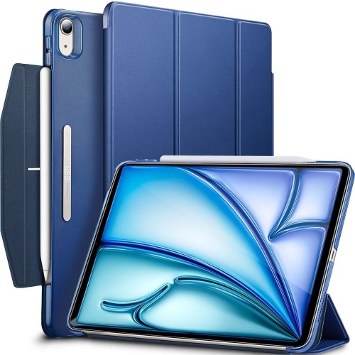 Image of OUTLET: Etui ESR Ascend Trifold Case do iPad Air 11" 6 gen. 2024 / iPad Air 10.9" 4 / 5 gen. 2020/2022, granatowe