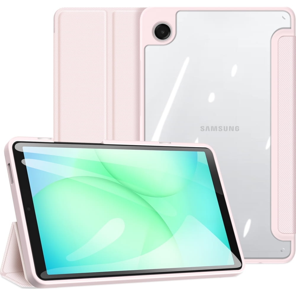 Etui z klapką Dux Ducis Toby do Galaxy Tab A11 / A9,  różowe