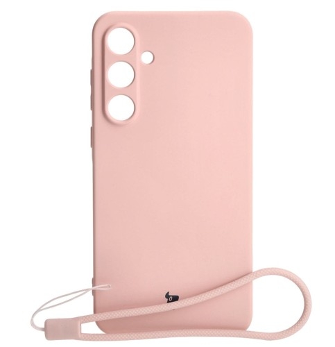 Image of Etui Bizon Case Silicone do Galaxy A55 5G, jasnoróżowe