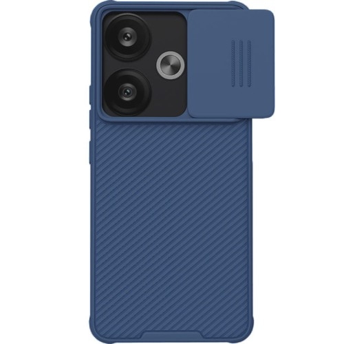 Image of Etui Nillkin CamShield Pro do Xiaomi Poco F6 / Redmi Turbo 3, granatowe