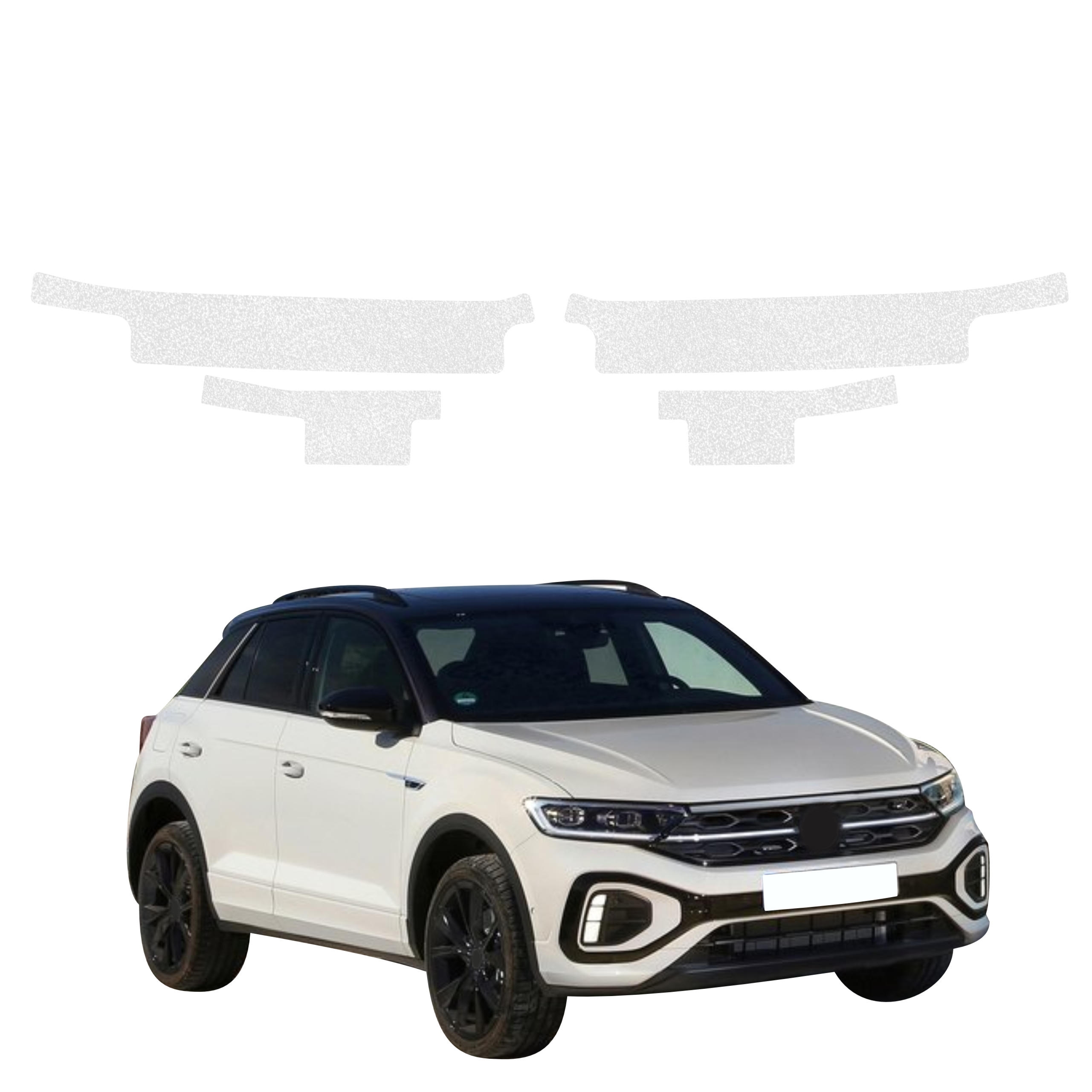 4w1 Bezbarwna powłoka techniczna Grizz Protector na progi Volkswagen T-Roc (2021-2025)