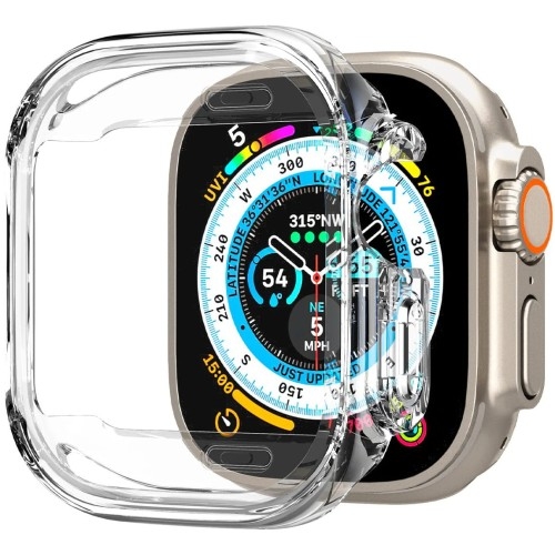 Image of Etui Spigen Ultra Hybrid do Apple Watch Ultra 2/1 49 mm, przezroczyste