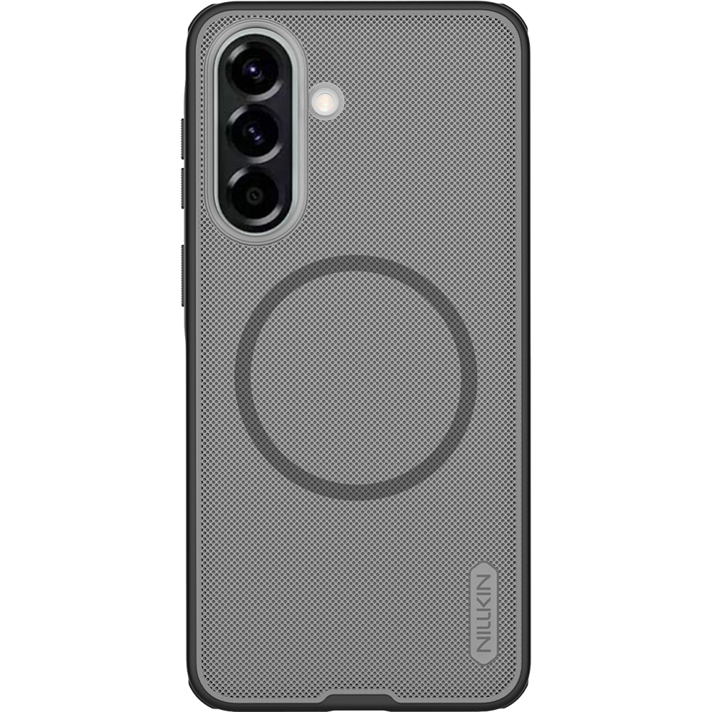 Etui Nillkin Frosted Shield Pro Magnetic do MagSafe do Galaxy A57 5G, czarno-przezroczyste