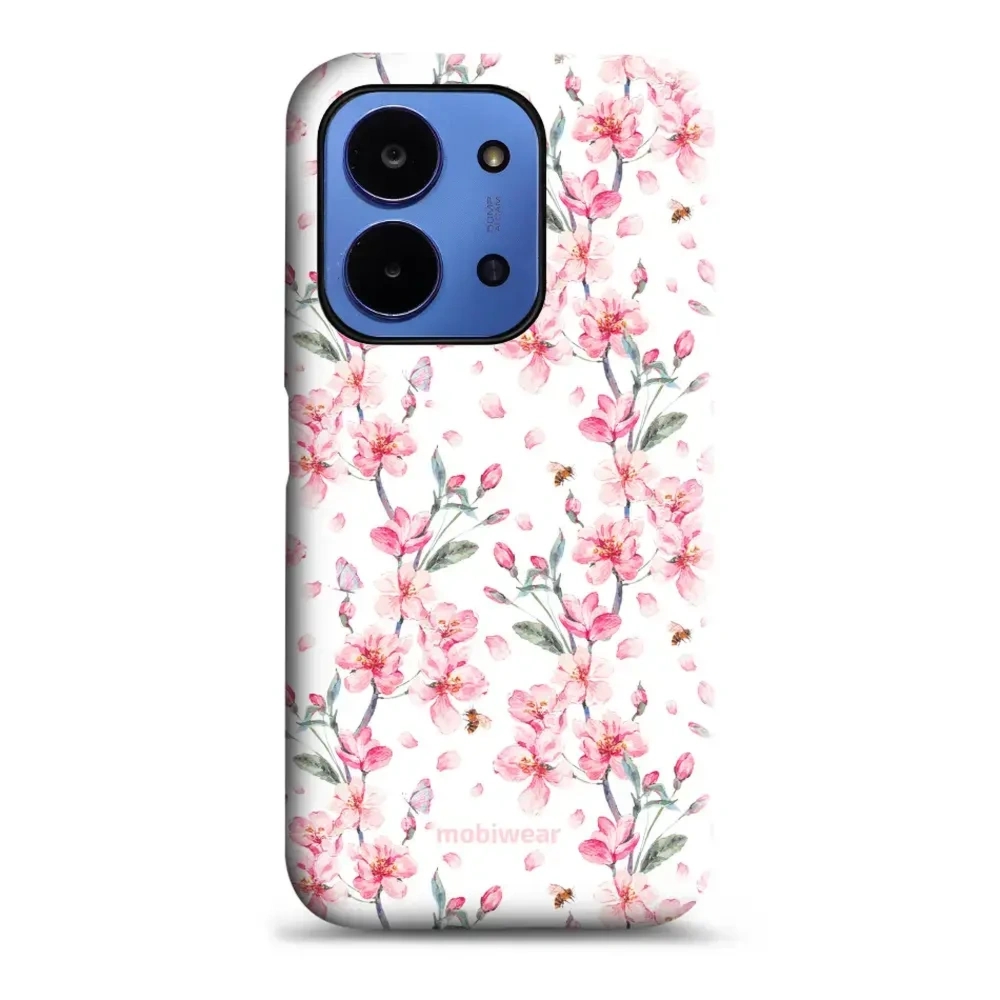 Etui ochronne do Xiaomi Redmi 15C 4G, Mobiwear Elite Pro, japoński bukiet