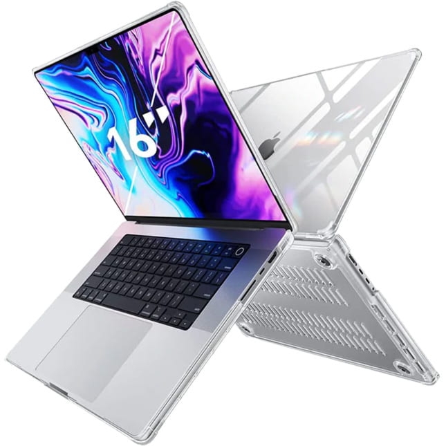 OUTLET: Etui pancerne Supcase UB Clear do do MacBook Pro 16″ 2021-2026, przezroczyste