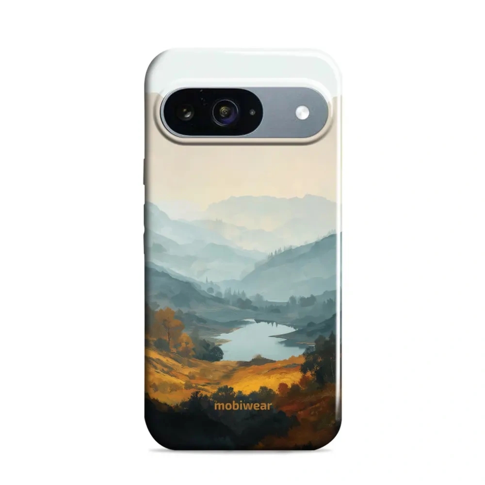 Etui ochronne do Google Pixel 9 Pro, Mobiwear Elite Pro, jezioro w dolinie