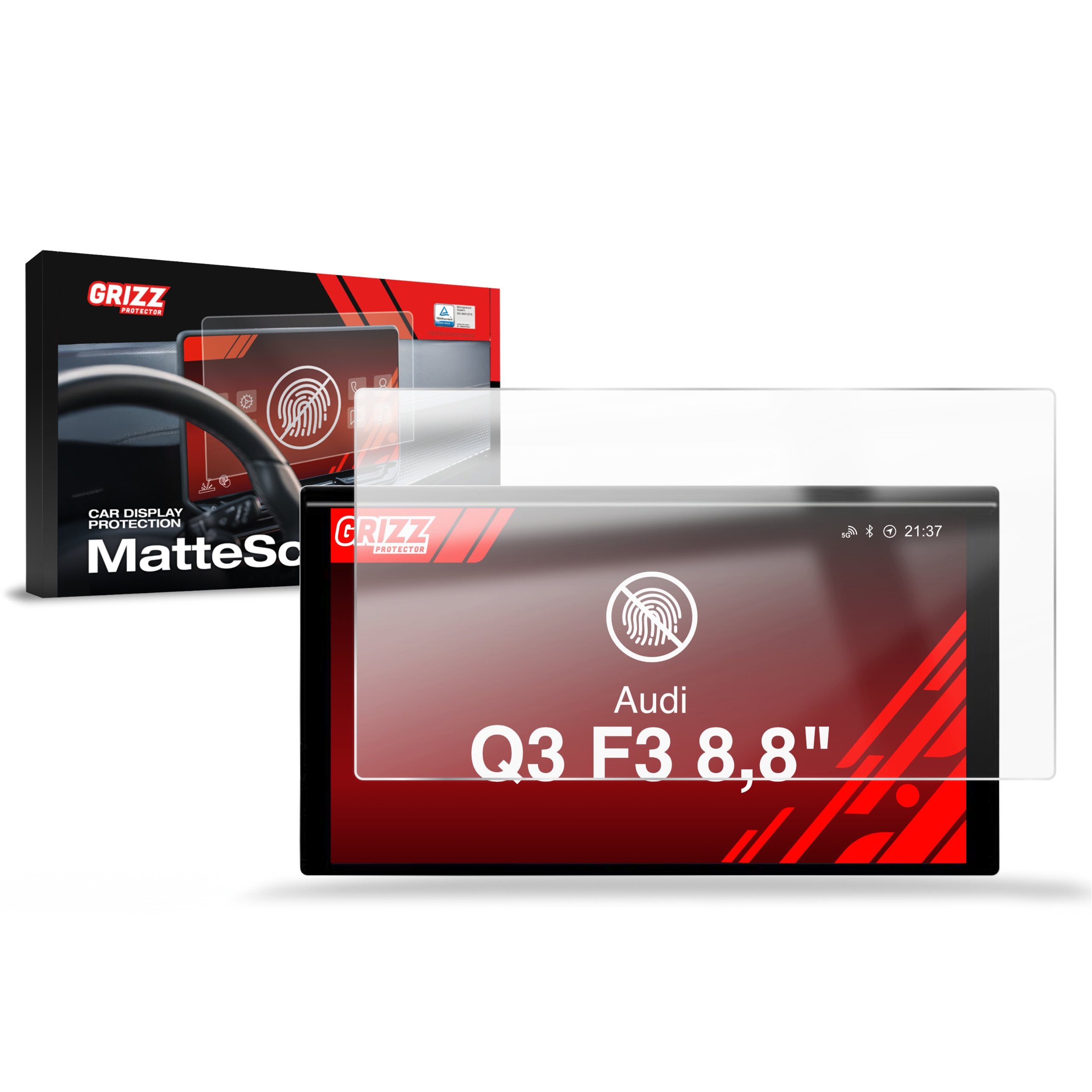 Folia antyodciskowa Grizz Protector do Audi Q3 F3 8,8″ (2018-2025)